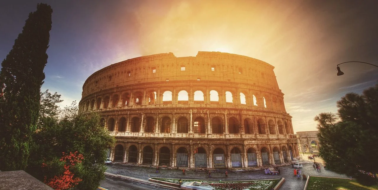 Colosseum in the sunshine