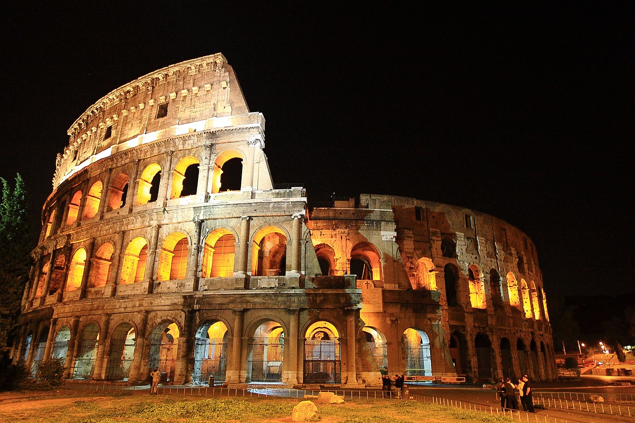 Colosseum in the sunshine