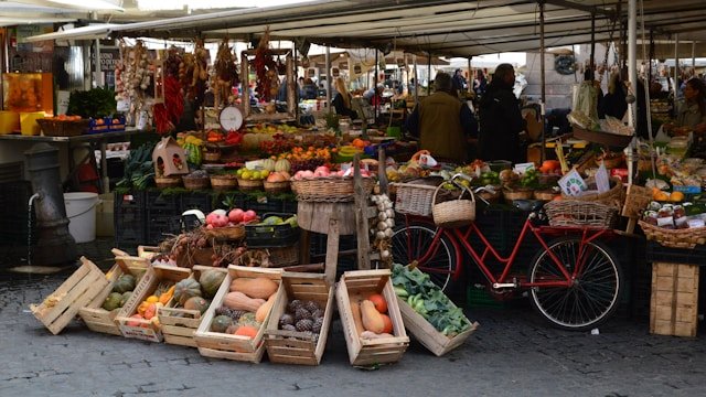Campo de' Fiori market