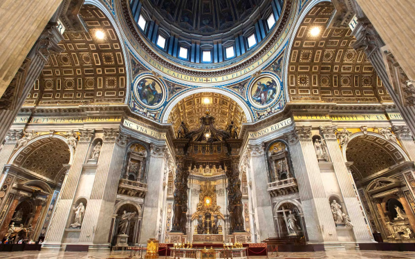 St. Peter's Basilica interior – altar